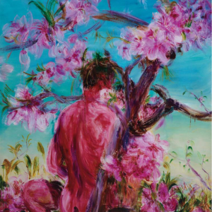 Peach Blossom – Lover by Zhou Chunya