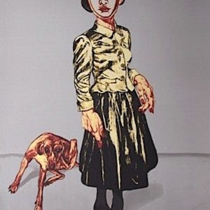 曾凡志The-Masked-Lady 110x80cm 版画 56:60 2006年