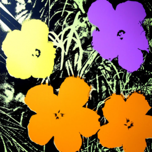 Flowers by Andy Warhol