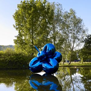 Balloon Flower Blue by Jeff Koons