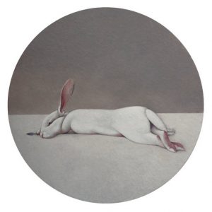 Hare on the Moon by Shao Fan