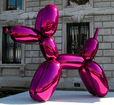 enthousiasme katoen US dollar Balloon Dog Magenta by Jeff Koons – YangGallery