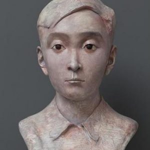 Boy no. 1 by Zhang Xiaogang