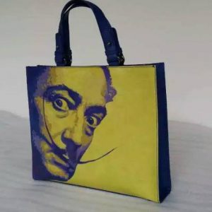 Unique Edition Hand Painted Tote by Lee Jinhyu