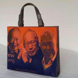 Unique Edition Hand Painted Tote by Lee Jinhyu