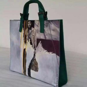 Unique Edition Hand Painted Tote by Lee Jinhyu