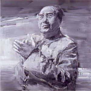 Mao Applauding by Yan Peiming
