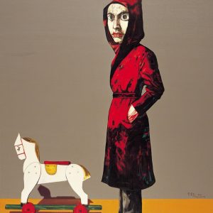 Mask Series- Portrait by Zeng Fanzhi