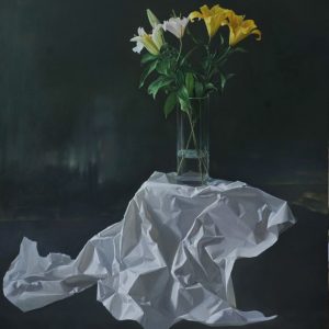 Lilies • Deserted City by Zeng Chuanxing
