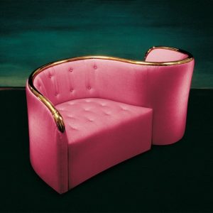 Vis-a-vis Sofa by Salvador Dali