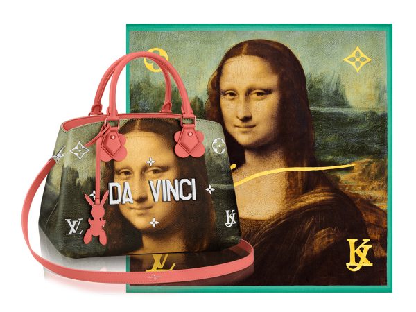 Jeff Koons recreates art masterpieces on Louis Vuitton handbags