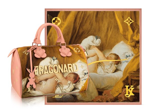 Louis Vuitton x Jeff Koons Neverfull Jean-Honore Fragonard Masters