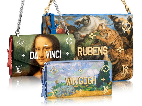 Jeff Koons is putting da Vinci, Van Gogh and the Mona Lisa on