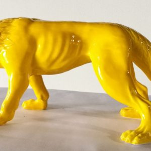 Wolf (Yellow) by Liu Ruowang