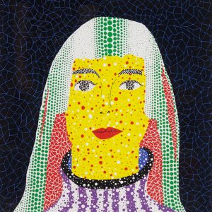 Self-portrait by Yayoi Kusama