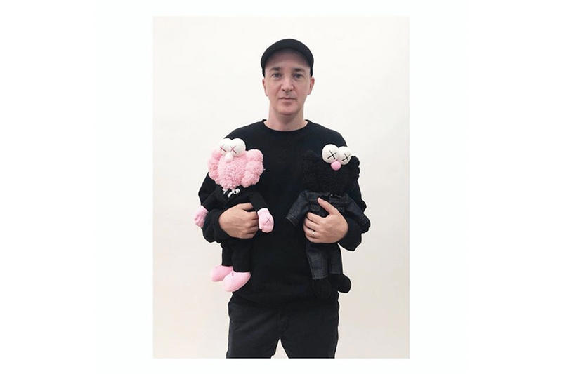 kaws x dior plush