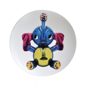 Elephant Plate by Jeff Koons