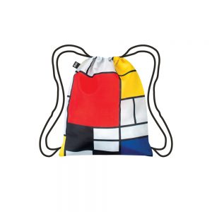 Composition Draw String Bag by Piet Mondrian