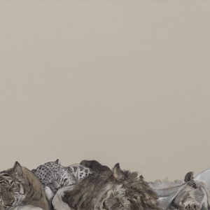 2014 大同世界—1 320X80cm 布面油画