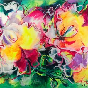 colorul Orchids I 1.46 x 2.28 m mix media on canvas.jpg