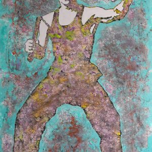 √《李小龙》 布面丙烯 150cm×100cm 2014年 LiXiaolong,Acrylic on canvas,150cm×100cm,2014