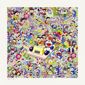 takashi_murakami_doraemon-_on_an_endless_journey_on_a_time_machine_with_the_author_fujiko_f_fujio的副本