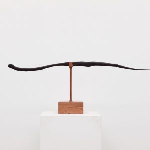 《罗汉眉》 1500x6x20cm 2008年 紫檀木