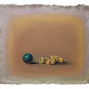 《儿时玩具》尺寸：40X50厘米 年代;2016年