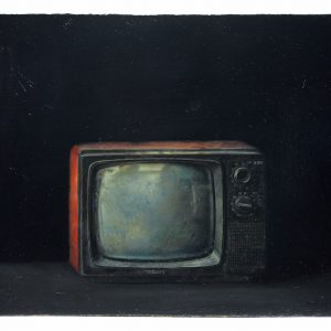 《黑白电视机》尺寸：60X80厘米 年代：2009年