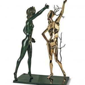 10-homage to terpsichore 像忒耳普西科瑞女神致敬71cm height bronze