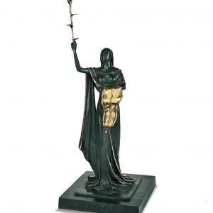 28-woman of time 时间之女 67cm height bronze