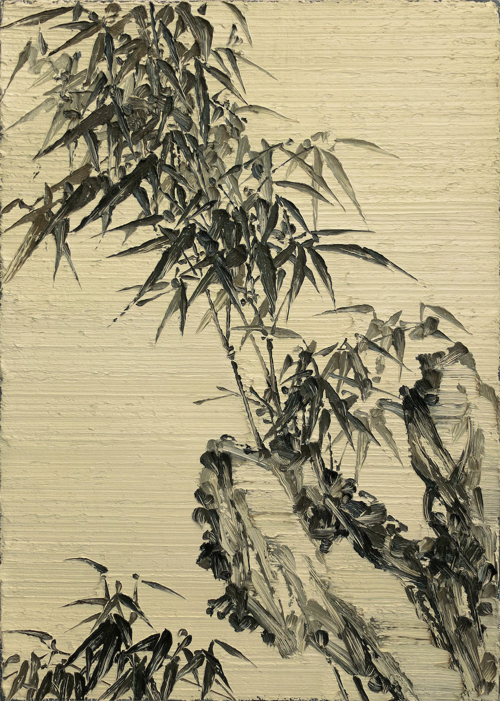 Stone and Bamboo by He Sen – YangGallery