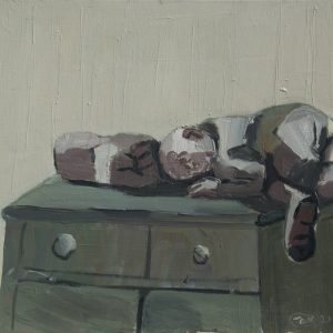 17-Sleeping no.2-100x80cm布面油画2020