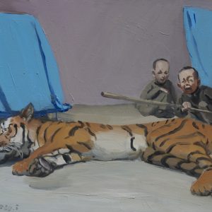 24-Sleeping Tiger-100x73cm布面油画2020