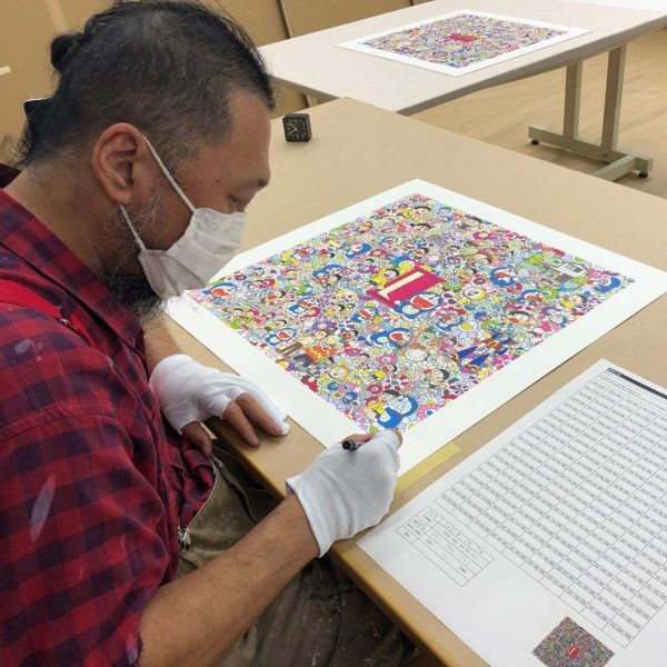 takashi murakami x doraemon puzzle