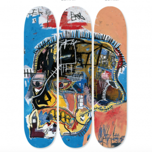 Skull Triptych Skateboard Deck Set