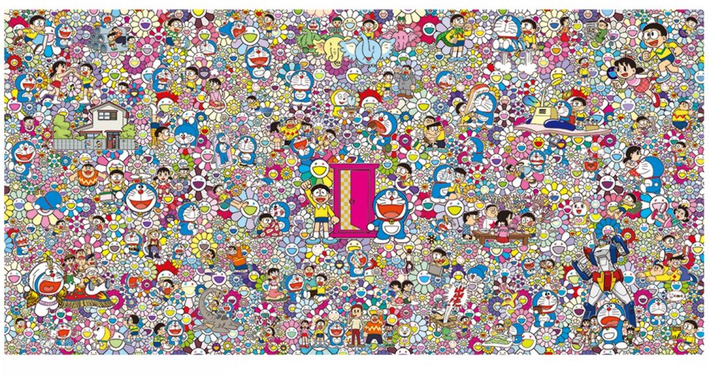 takashi murakami x doraemon