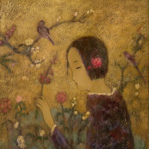 17 NO.SGY-017 《Oiseaux Vilette》 46×38cm 2016