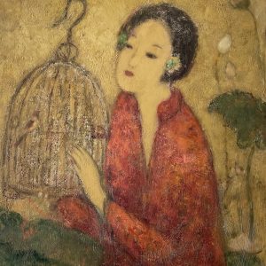 19 NO.SGY-019 《对语》 46×38cm 2020