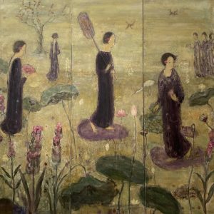 30 NO.SGY-030 《花园之行 La traversée du jardin》 150x50x3 2015