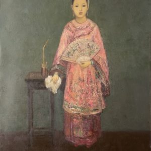 5 NO.SGY-005 《静谧时光 “L’heure Paisible”“A quiet moment”》 100×73cm 2020