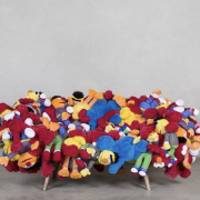 kaws gang sofa