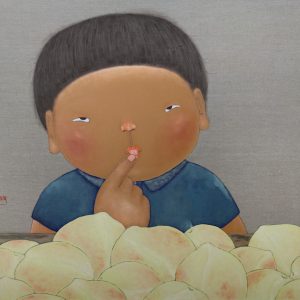 6 选来选去还是你 120x100cm