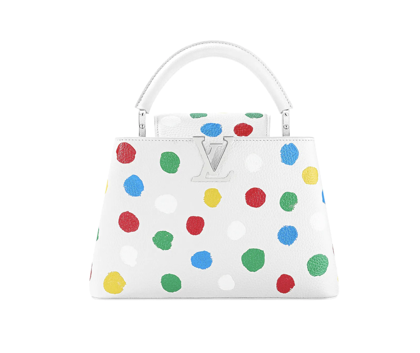 Louis Vuitton Bag Capucines BB White by Yayoi Kusama – YangGallery