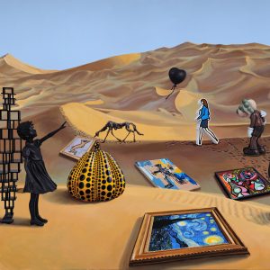 15 艺术沙漠202201-110x160cm