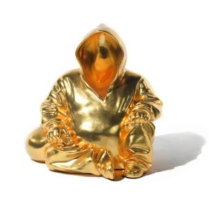 5 Miroku 弥勒30x25x20cm e399-bronze2019