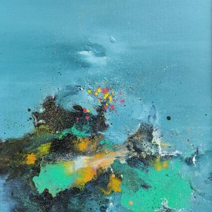 4《禅韵》60cmX80cm