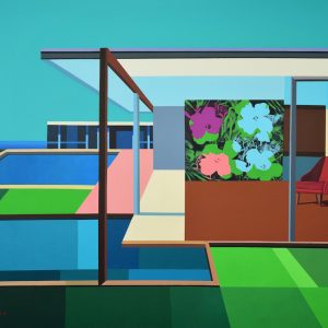 (Lee haeseong)House of Happiness,162x130cm, Acrylic on canvas,2024
