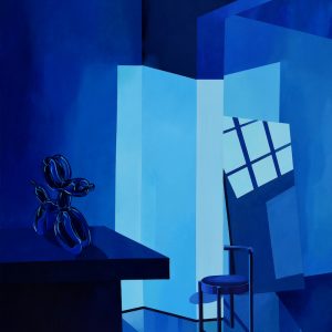 (Leehaesung) House of Happiness, 80x116.8cm, Acrylic on canvas, 2024