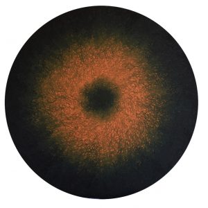 7-《和合之二 》60㎝×60㎝ 布面矿物色 Mineral Pigment on Canvas2024